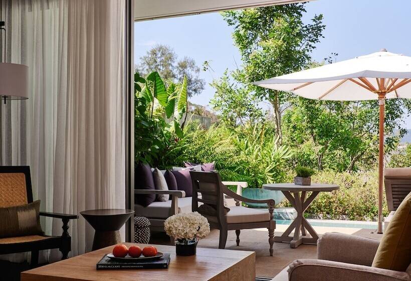 스탠다드 룸 더블 침대, Rosewood Phuket