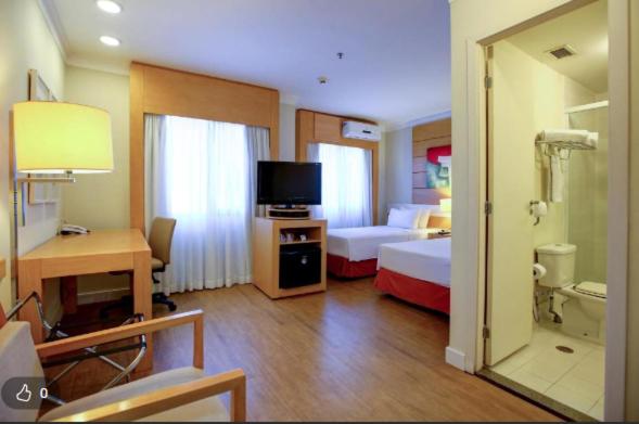 سوییت, Quarto Duplo Em Hotel Pertinho Do Aeroporto De Congonhas   H108