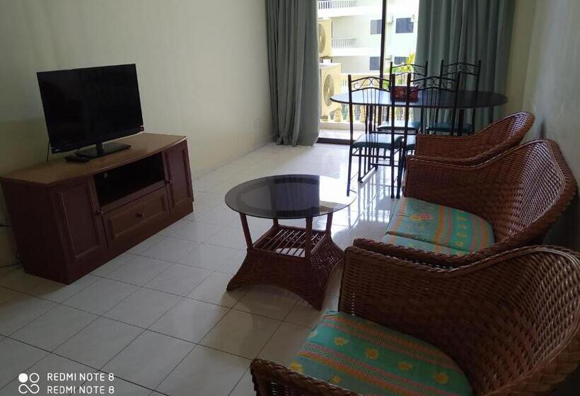 آپارتمان 1 خوابه با چشم‌انداز استخر, Pangkor Fun Fun Fun Apartment