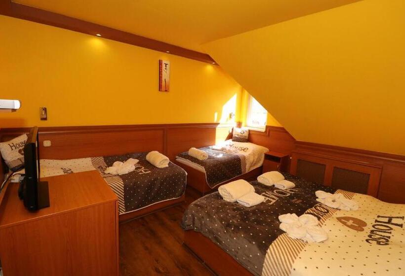 חדר סטנדרט לארבעה, Székelykert Panzió