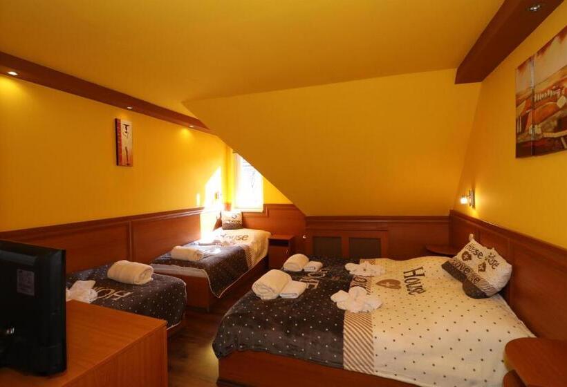 חדר סטנדרט לארבעה, Székelykert Panzió