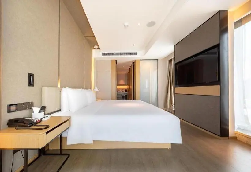 اتاق استاندارد با چشمانداز, Atour S Hotel Zhuhai Gongbei Port Netease Selected