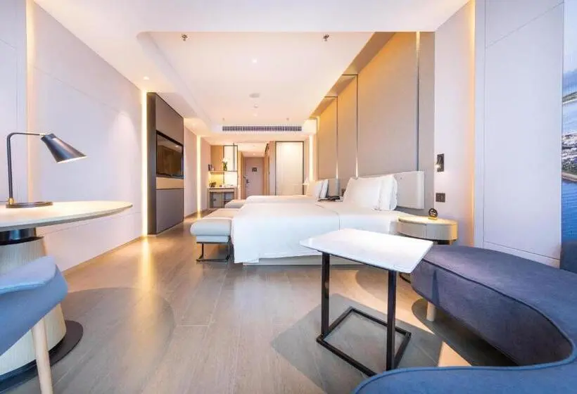 اتاق استاندارد با چشمانداز, Atour S Hotel Zhuhai Gongbei Port Netease Selected