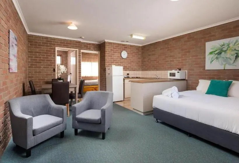 Huoneisto 1 Makuuhuone, Corowa Bindaree Holiday Park