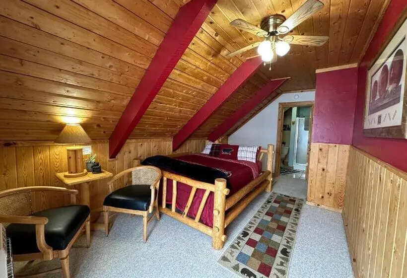 バルコニー付きスタンダードルーム, Mount Peale Country Inn