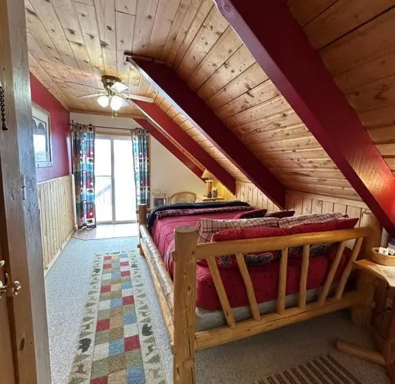 バルコニー付きスタンダードルーム, Mount Peale Country Inn