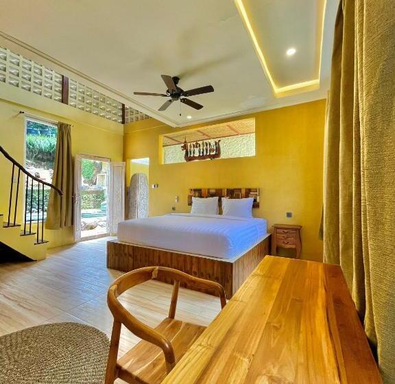 סוויטה עם טרסה, Bamboo Oasis