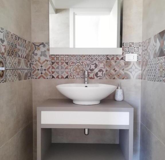 带花园景观的标准三人间, B&b Bianco Mediterraneo