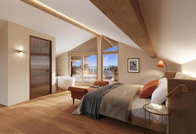 סוויטה עם מרפסת, Langenmantel Historic Suites