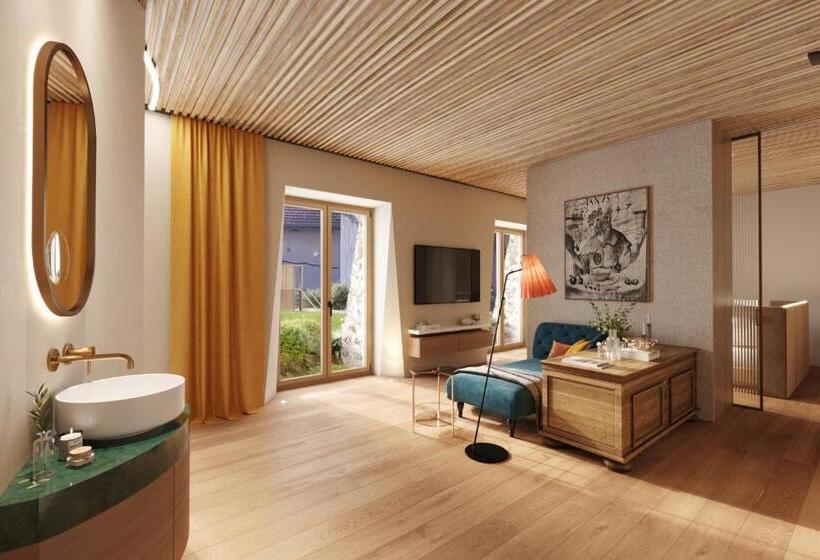 סוויטה נוף לגינה, Langenmantel Historic Suites