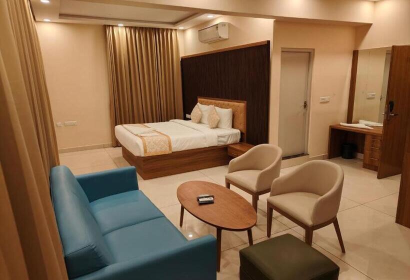 غرفة ديلوكس, The Waves Hotel Sarjapura