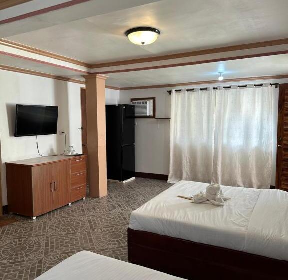 اتاق استاندارد با چشم‌انداز دریا, Pearl Resort Panglao,dauis Bikini Beach