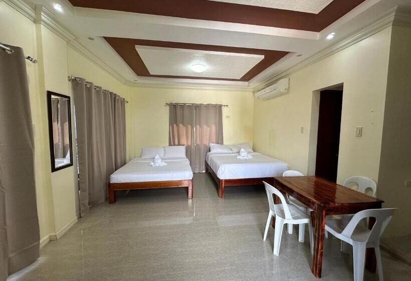 Quarto Deluxe Vista Mar, Pearl Resort Panglao,dauis Bikini Beach