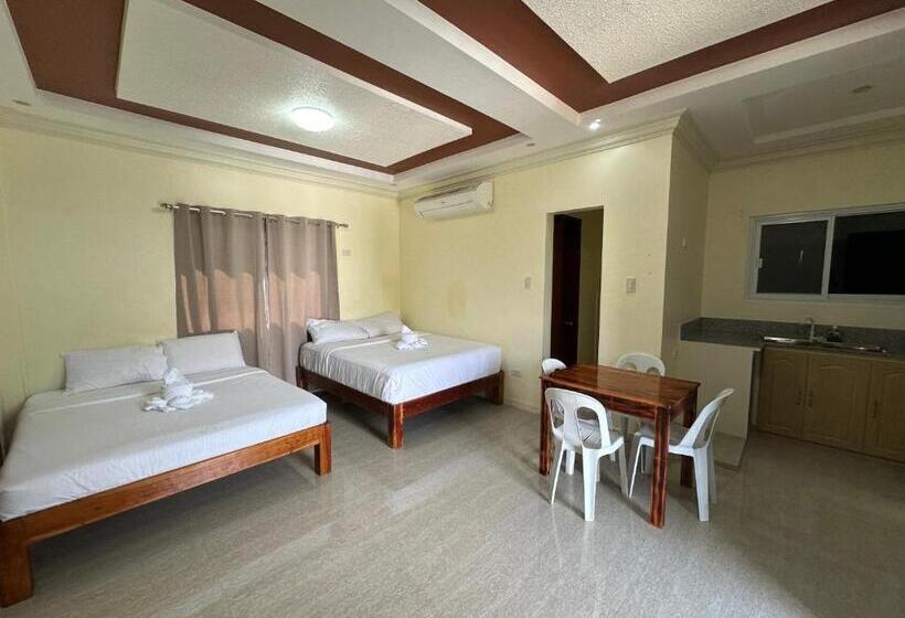 اتاق لوکس با چشم‌انداز دریا, Pearl Resort Panglao,dauis Bikini Beach