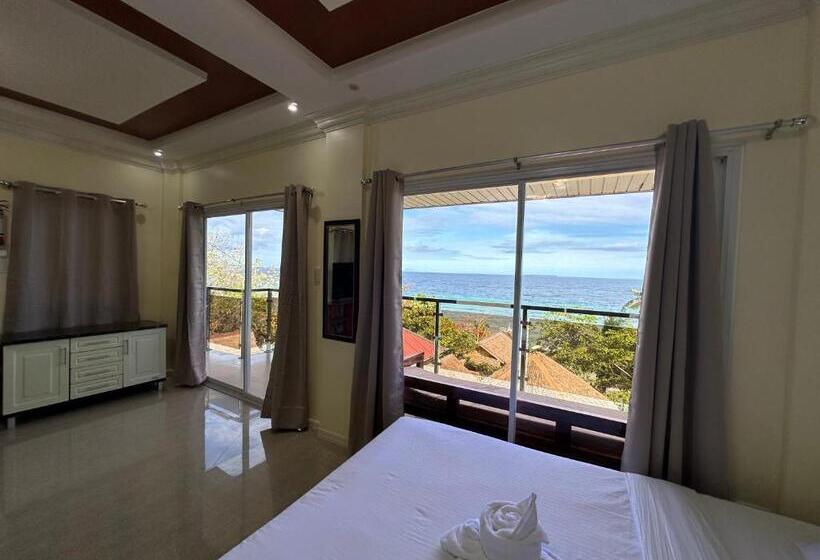 اتاق لوکس با چشم‌انداز دریا, Pearl Resort Panglao,dauis Bikini Beach