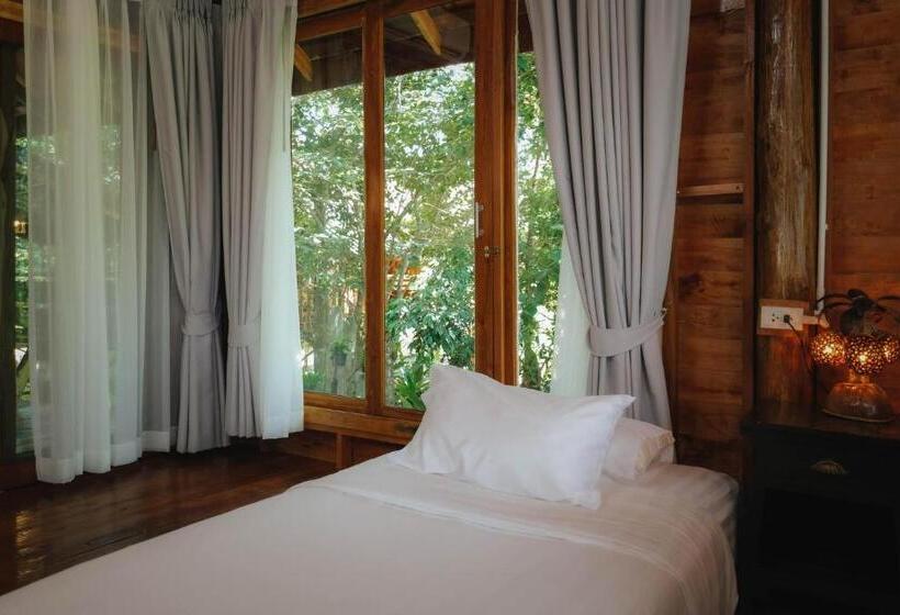 Habitación Deluxe, บ้านสวนแก้วคำแพง Baan Suan Kaew Khampaeng