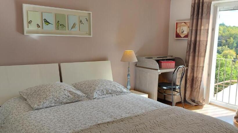 Четырехместный Номер Стандарт, Domaine De Piedmoure, Gîte Parme 2 Chambres, Piscine, Terrasse Privée