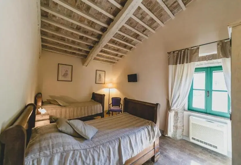 景色の見えるスタンダード４人部屋, Country Relais La Mortella