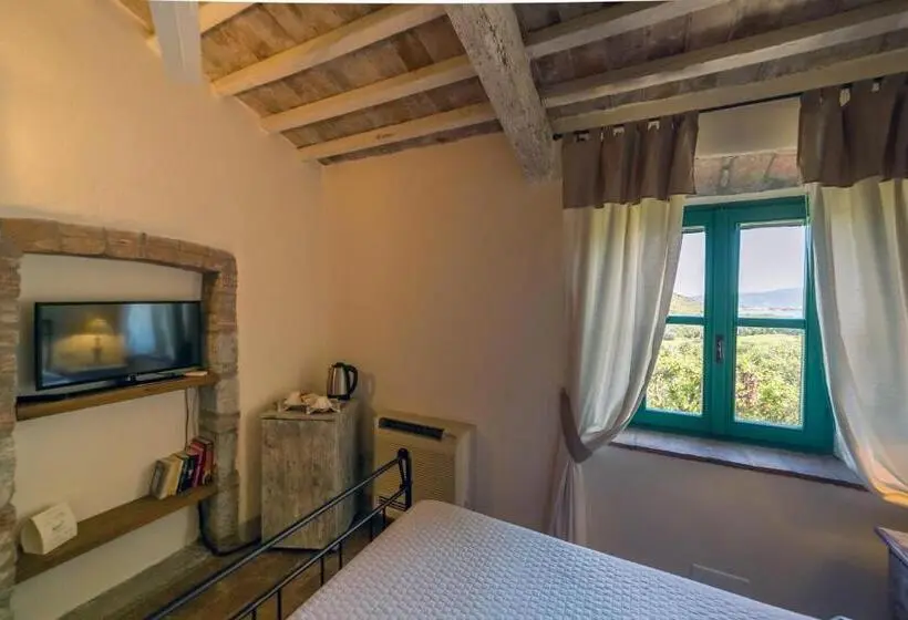 景色の見えるスタンダード４人部屋, Country Relais La Mortella