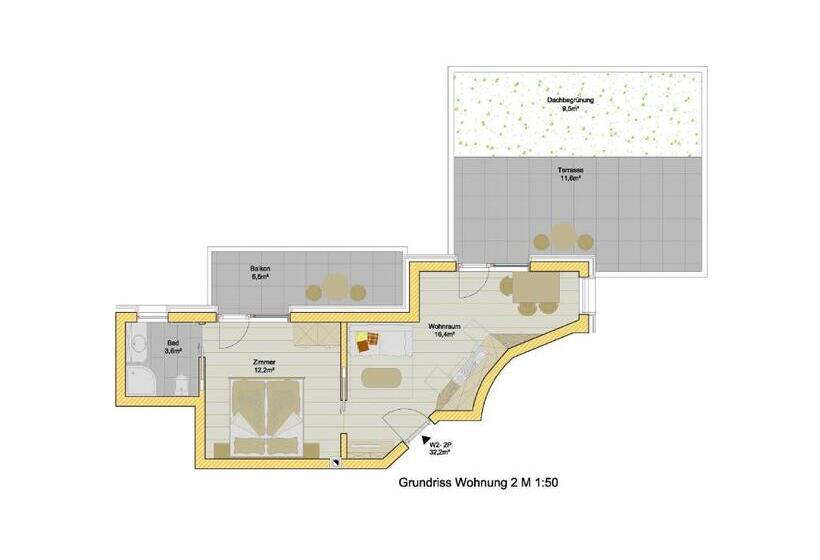 Апартаменты 1 Спальня с Балконом, B&b   Apartments Sunnwies