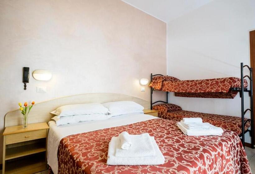 اتاق استاندارد چهارنفره با بالکن, Belmar