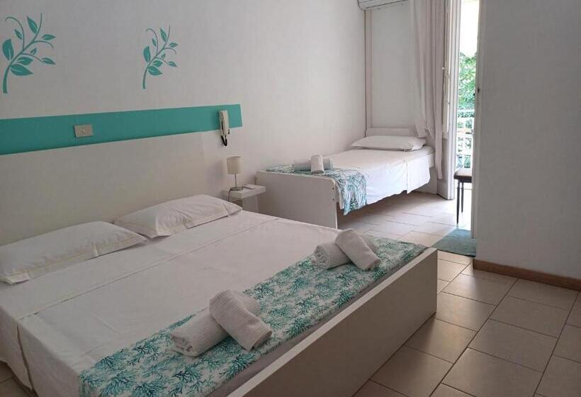 اتاق استاندارد سه تخته با بالکن, Canarco