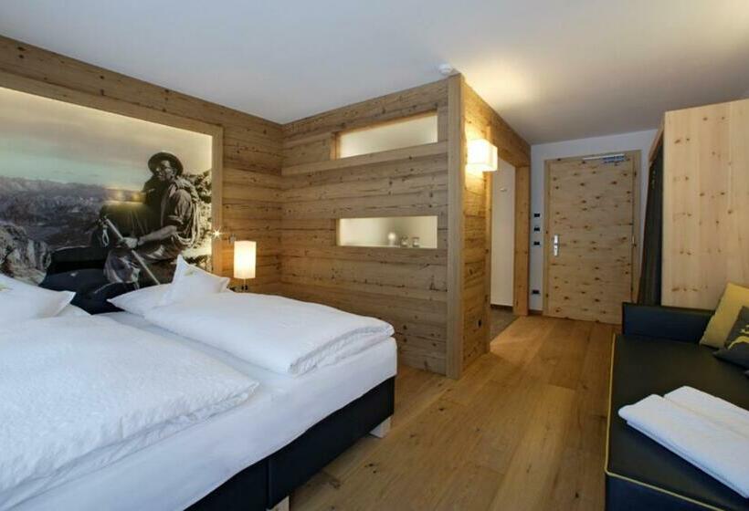 חדר סטנדרט לארבעה, Ciasa Soleil