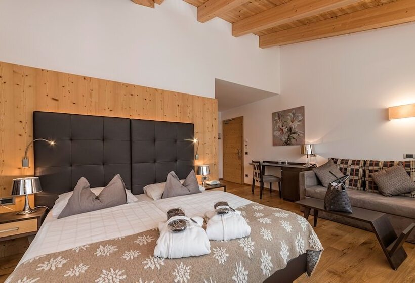 חדר סופריור לארבעה, Ciasa Soleil