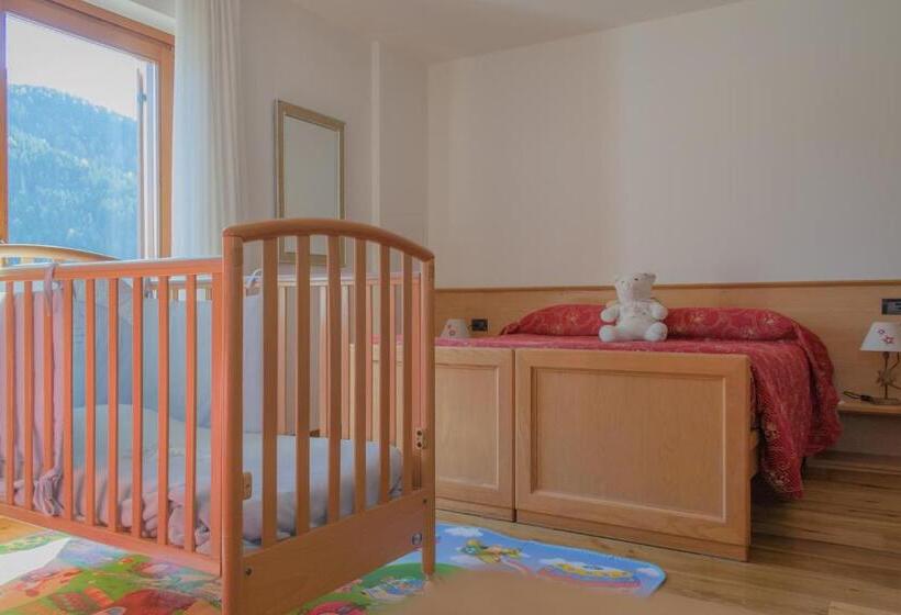 اتاق استاندارد چهار تخته, Meublè Rosalpina