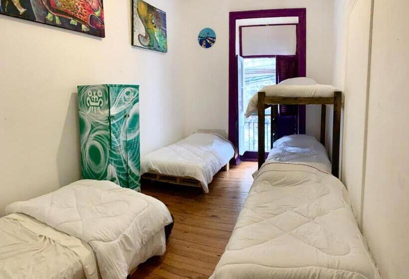 تختخواب در اتاق مشترک, Art Hostel Casa Chaman
