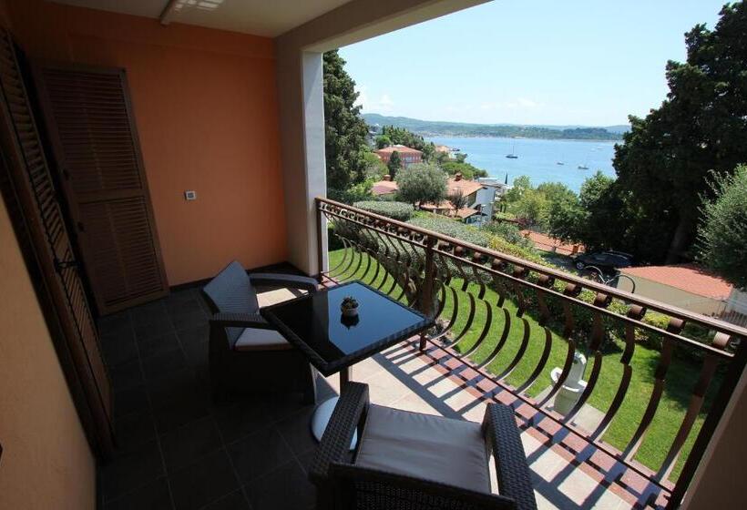 اتاق لوکس با چشم‌انداز دریا, Pension Silvia