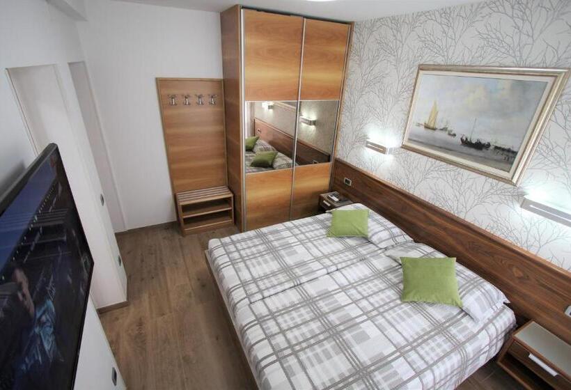 اتاق استاندارد با چشم‌انداز دریا, Pension Silvia