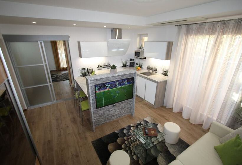 آپارتمان 1 خوابه با چشم‌انداز دریا, Pension Silvia