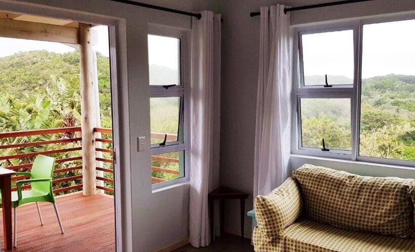 חדר דלוקס עם מרפסת נוף לים, Buccaneers Beach Lodge, Chintsa, South Africa