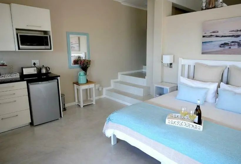 海の見えるダブルベッドスタンダードルーム, Rocklands Seaside Bed And Breakfast