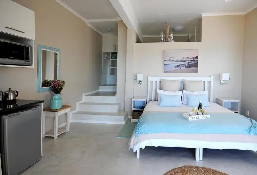 海の見えるダブルベッドスタンダードルーム, Rocklands Seaside Bed And Breakfast