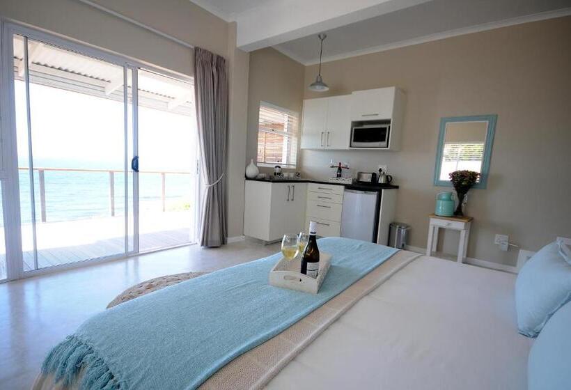 带海景的带双人床的标准间, Rocklands Seaside Bed And Breakfast