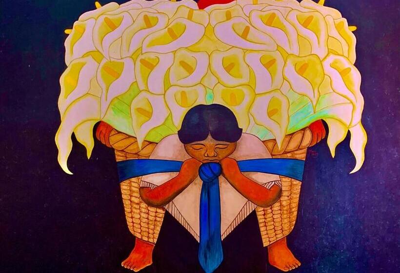 חדר סטנדרט שתי מיטות זוגיות, Gardenhotel Macan Ché B&b