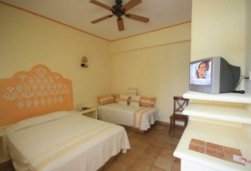 스탠다드 룸 더블 침대 2개, Maria Mixteca