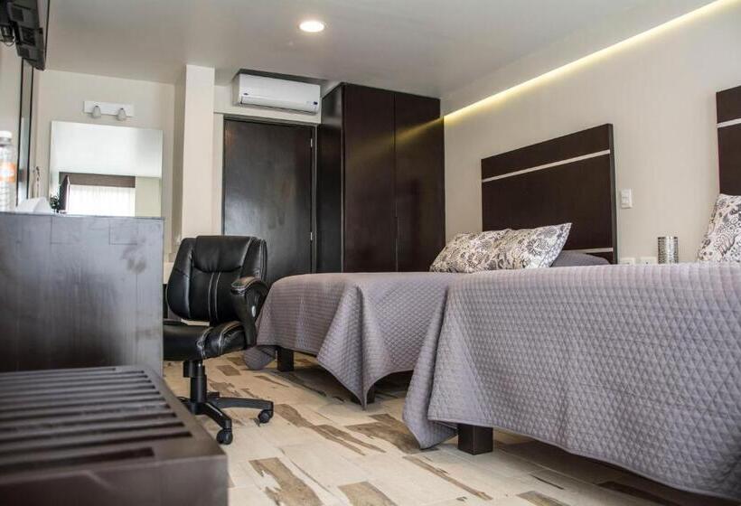 غرفه قياسيه سريرين مزدوجين, San José Plaza Coatepec