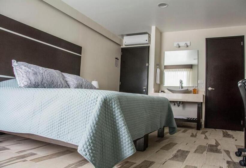 غرفه قياسيه سريرين مزدوجين, San José Plaza Coatepec