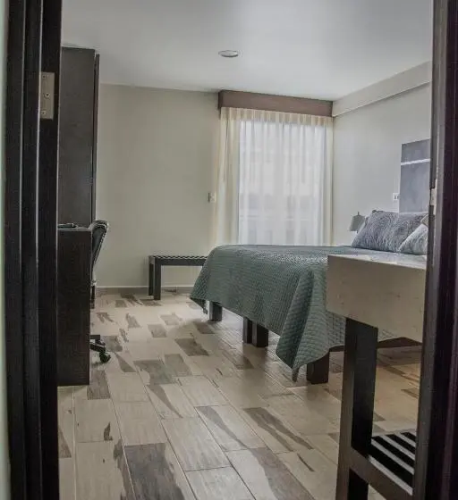 2ダブルベッドのスタンダードルーム, San José Plaza Coatepec