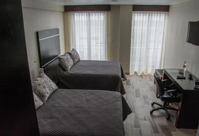 غرفه قياسيه سريرين مزدوجين, San José Plaza Coatepec