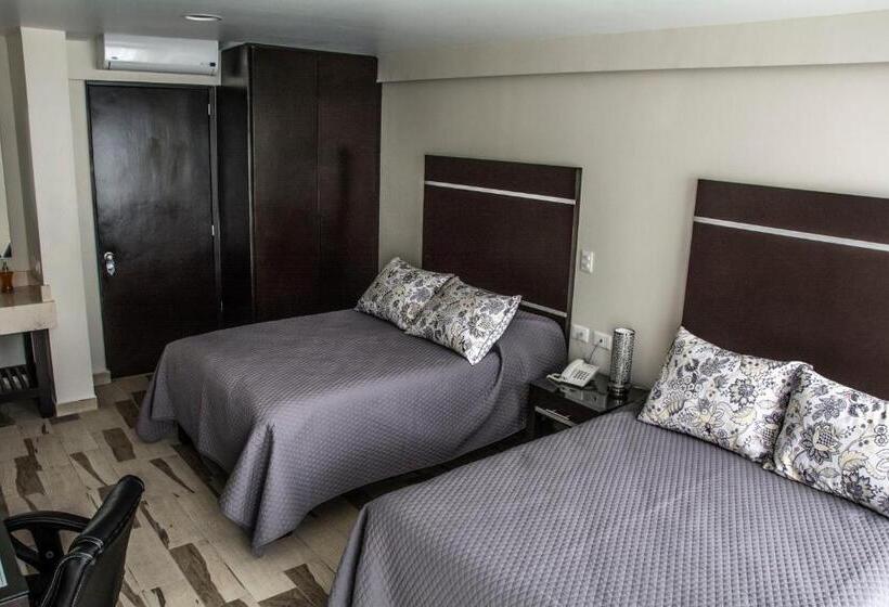 غرفه قياسيه سريرين مزدوجين, San José Plaza Coatepec