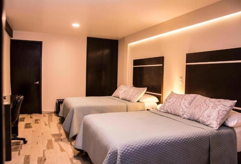 Standardzimmer 2 Doppelbetten, San José Plaza Coatepec