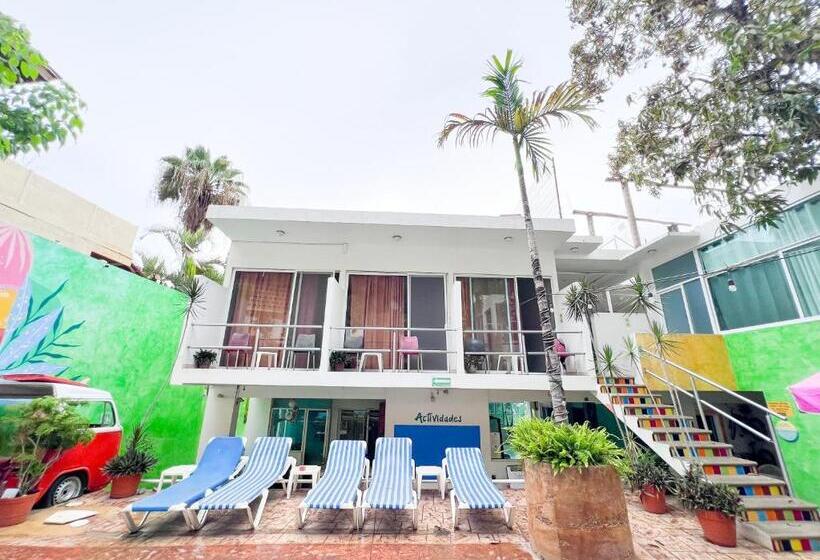 バス共有のスタンダードルーム, Ith Sayulita Amazing Surf Hostel