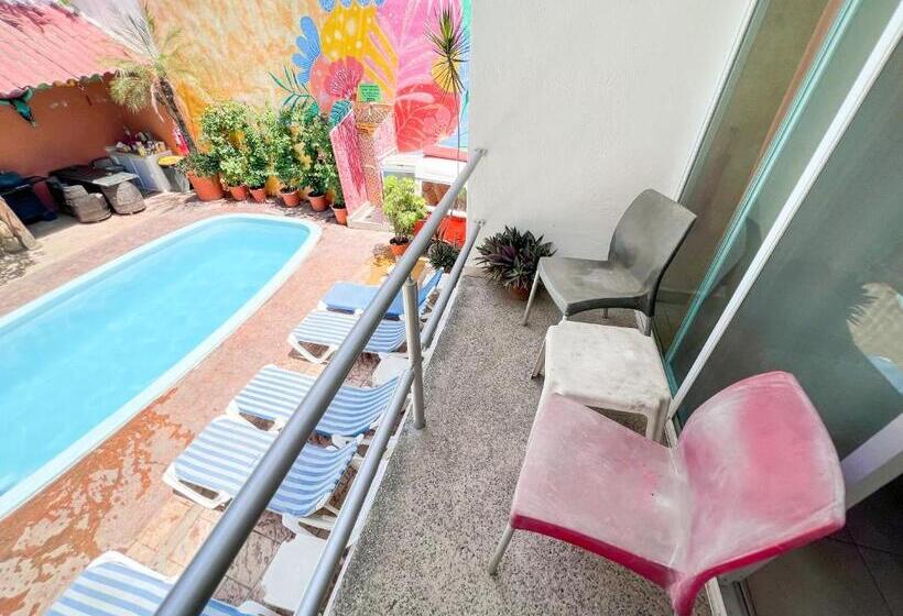 バス共有のスタンダードルーム, Ith Sayulita Amazing Surf Hostel