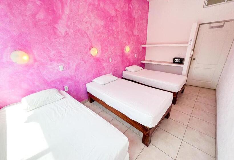 バスルーム共有のトリプルスタンダード, Ith Sayulita Amazing Surf Hostel