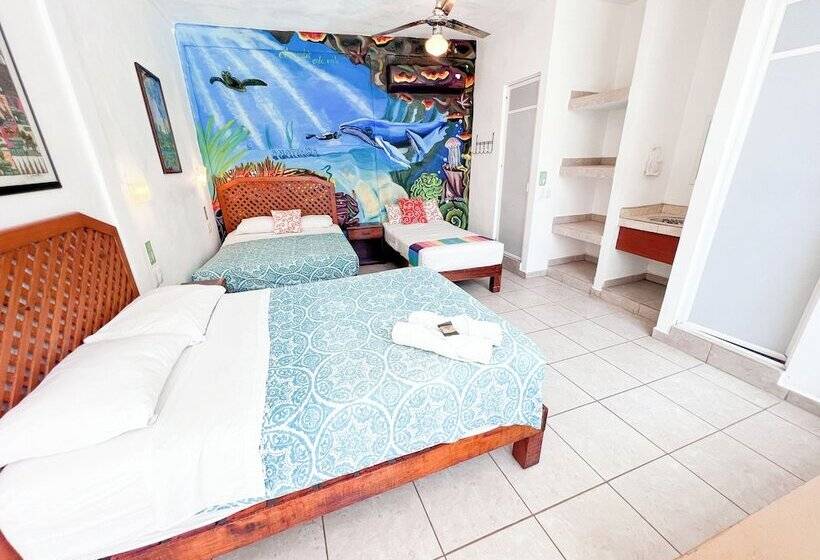 プールビューファミリールーム, Ith Sayulita Amazing Surf Hostel