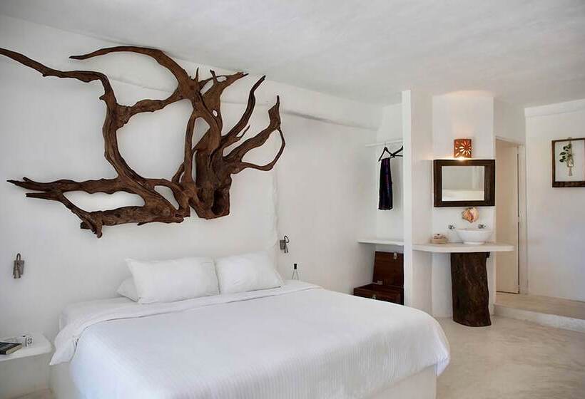 Pokój Standard Widok Boczny Morze, Coco Tulum